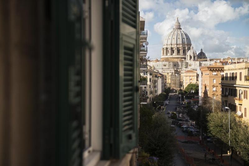 Bed and Breakfast S. Pietro Terrace Rom Exterior foto